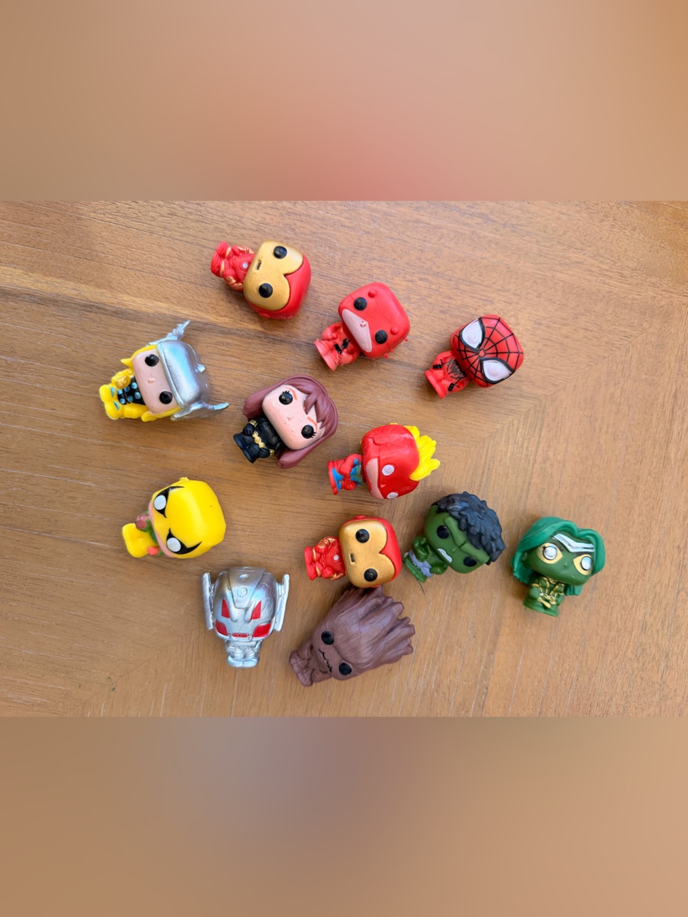 Funko Marvel Kids Toy Figures - Red, Gold, Green, Silver, Yellow, Brown
